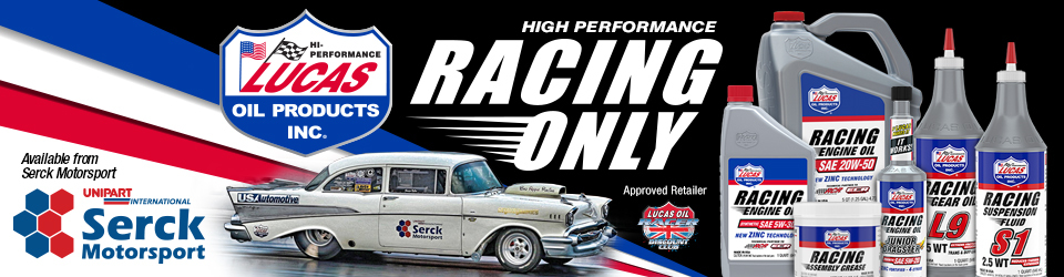 Lucas Oil Products High Performance Racing Only Available at Serck Motorsport